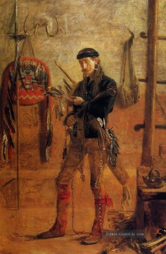 portrait autoportrait portr��t Ölbilder verkaufen - Porträt von Frank Hamilton Cushing Realismus Porträts Thomas Eakins